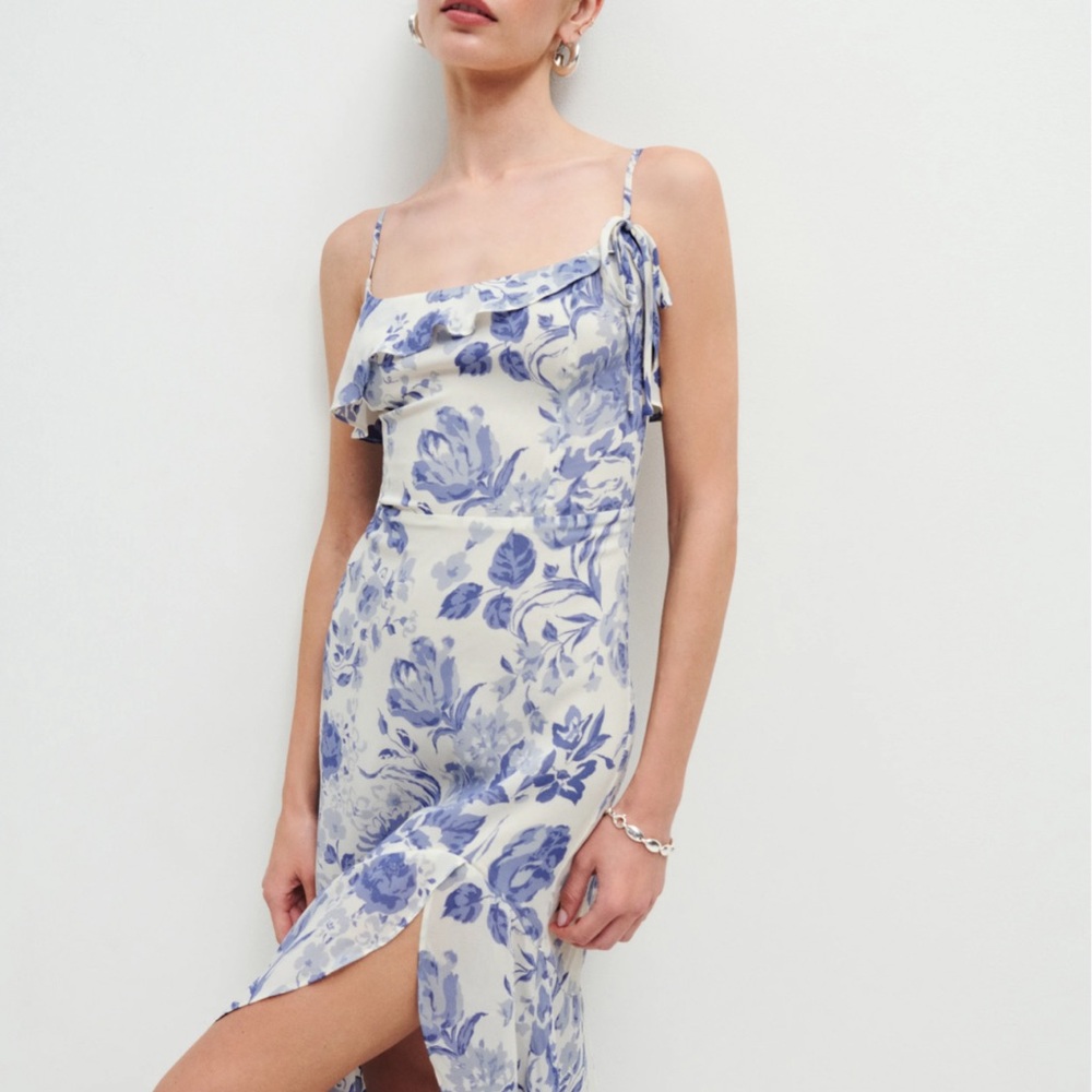 Reformation Liana Asymmetric Dress/ Sold Out